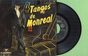 MAESTRO CISNEROS / Tangos Monreal COLUMBIA ECGE 71.528 Press Spain 1961 EP VG+ - Picture 1 of 5