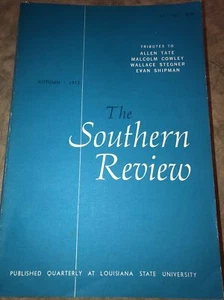 The Southern Review Autumn 1973 Louisiana State  - Picture 1 of 14