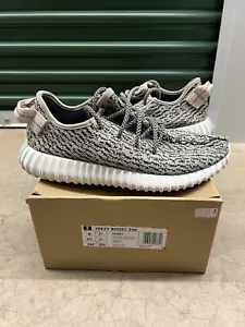 Adidas Yeezy Boost 350 Turtle Dove Größe 8 getragen mit Karton AQ4832 Original - Bild 1 von 6