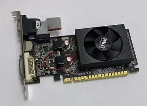 1GB / 1024MB Palit GeForce GF210 DVI / HDMI / VGA DDR3 PCI-e Graphics Video Card - Picture 1 of 5