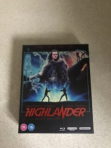 Highlander Collectors Edition StudioCanal 4K Blu-Ray Booklet Artcards OOP - Picture 1 of 2