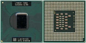 Intel Dual Core Duo Mobile CPU T2050 1.60/2M/533 SL9BN Processor Socket 478 - Picture 1 of 1