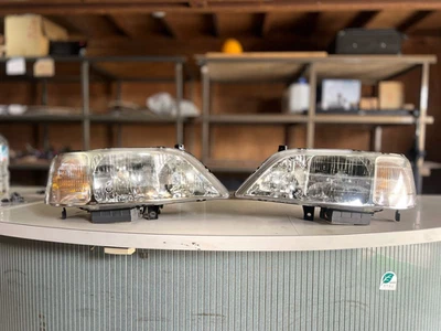 Acura Genuine RL Honda Legend KA9 1996-1998 Halogen Headlight Lamp Pair OEM JDM Foto 1 de 4