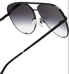 Quay - Sunglasses for Men & Women Aviator Lenses with UV Protection Oversized... - Picture 1 of 6