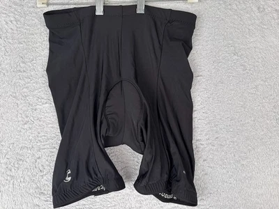 Cannondale Cycling Shorts Adult Large Black Nylon Spandex Blend Padded US Made - Image 1 of 4