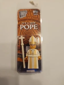Citizen Brick It’s A New Pope Minifigure LEGO Custom Catholic Citizenbrick - Picture 1 of 2