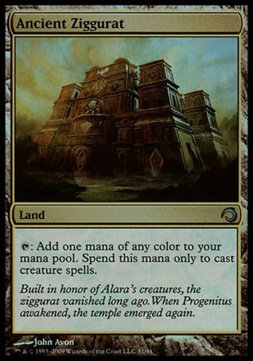 Ancient Ziggurat -Foil Medium Play MTG Premium Deck Series: Slivers - Image 1 of 1