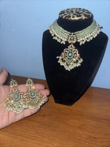 Indian Pakistani Choker Set - Picture 1 of 5