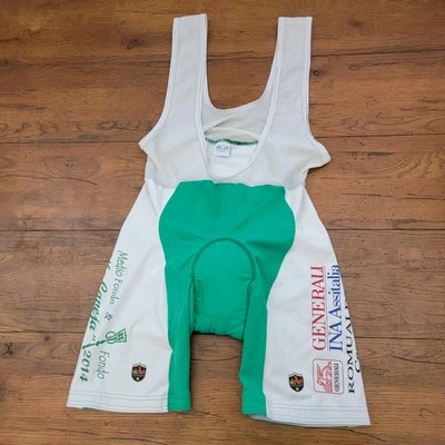 IdeArt Mens XXL Cycling Bibshorts Italy 7" 16" (9/10) Vintage 2XL - Image 1 of 4