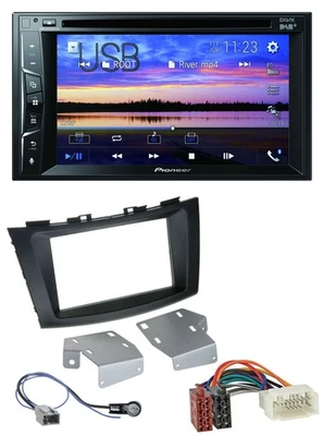 Pioneer Bluetooth 2DIN USB DVD DAB MP3 Autoradio für Suzuki Swift (ab 2010) - Bild 1 von 4