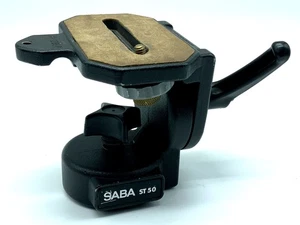 Manfrotto Saba ST50 #128LP Fluidhead Micro Videokopf !ohne Feststellschraube! - Picture 1 of 2