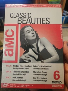 AMC CLASSIC BEAUTIES 6 MOVIES DVD NEW - Bild 1 von 2