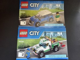 Lego City Pickup Tow Truck 60081 Complete Retired Preowned