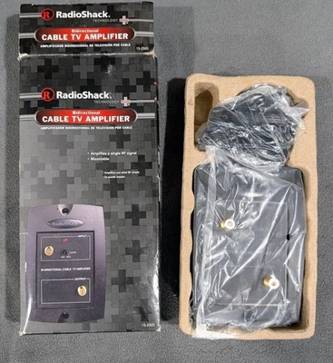 RadioShack 15-2505 Bidirectional Cable TV Amplifier – Open Box - Image 1 of 4