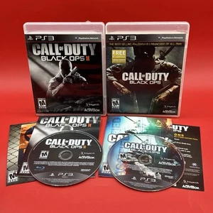 Call of Duty Black Ops 1 & 2 BUNDLE I & II (PlayStation 3 PS3) Complete/Tested - Picture 1 of 24