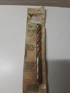 Vermont American High-speed Steel Drill Bit 3/8" New Old Stock Made In USA - Picture 1 of 4