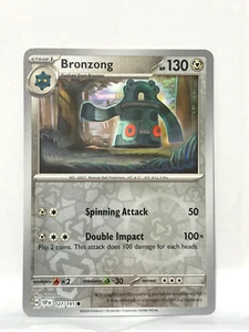 Pokemon -  BRONZONG 127/191 -  Reverse Holo - Surging Sparks - NM/M - Picture 1 of 2