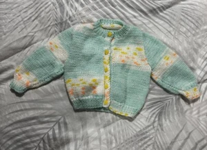 Knitted Baby Jumper Unisex BNWOT Approx 3-9 Months - Picture 1 of 2