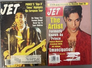 2 VINTAGE JET MAGAZINES PRINCE COVERS - Picture 1 of 1