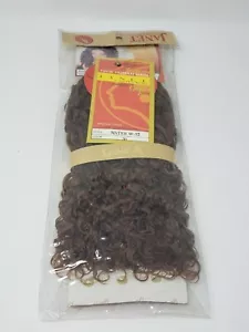 100% Human Hair Natural Water W-12 Wave Curl Janet Collection Gold K Color 30 - Picture 1 of 1