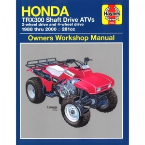 Honda TRX300 Albero Trasmissione ATV 281cc (1988-2000) Quad Manuale Officina Haynes - Foto 1 di 4
