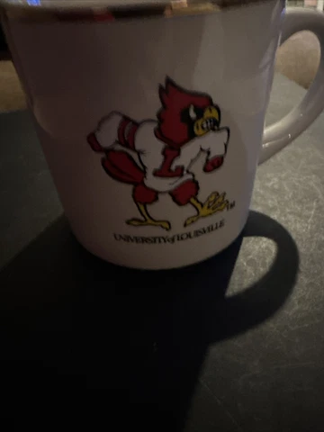 University of Louisville Cardinals Coffee Mug, vintage cardinal 1980’s Cover