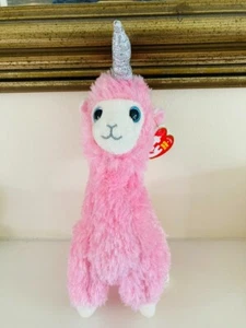 TY LANA LA LLAMA GORRO BEBÉ NUEVO CON ETIQUETAS 15CM BOOS - Imagen 1 de 2