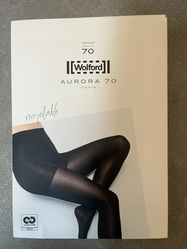 COOL, da NEU & OVP: Wolford AURORA 70 TIGHTS! OPAQUE und SUPERSOFT! Gr. XS Black - Bild 1 von 4