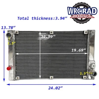 Radiador de aluminio para 1983-1988 PORSCHE 944 2,5 L 2,7 L MT NO TURBO 1984 1986 87 Foto 1 de 4