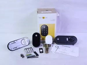 NEST X YALE SMART LOCK WIFI DEADBOLT | RB-YRD540-WV-BSP | BLACK | NEW OPEN BOX - Picture 1 of 1