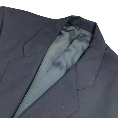 Corneliani Men’s 100% Wool 2-Button Blazer Jacket Navy Blue • Italy • 40 Long - Image 1 of 4