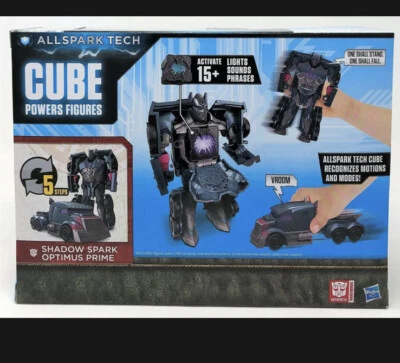 Transformers All Spark Tech Cube Starter Pack SHADOW SPARK OPTIMUS PRIME Figure  - Image 1 of 4