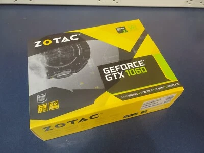 *Box Only* “Zotac, Geforce GTX 1060” box with internal packaging - Image 1 of 2
