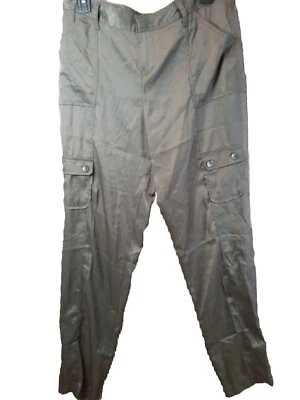 Simply Vera Wang Women's Size 6 Trouser Green Tub 17b - Image 1 of 4