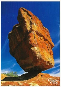 Postcard Colorado Garden of the Gods Balanced Rock NrMINT Photo: Bill Bonebrake - Picture 1 of 1