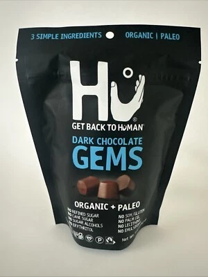 Chips de chocolate vegano Hu Gems 9 oz orgánico paleo no transgénico caducidad 26/04 Foto 1 de 4