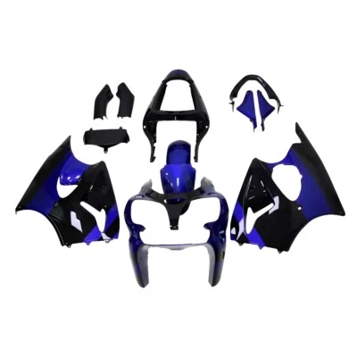 Kit de carenado azul negro para carrocería de inyección Kawasaki ZX6R 2000-2002 Ninja 636 Foto 1 de 4