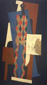 Pablo Picasso, Harlequin, Hand Signed Lithograph - Picture 1 of 4