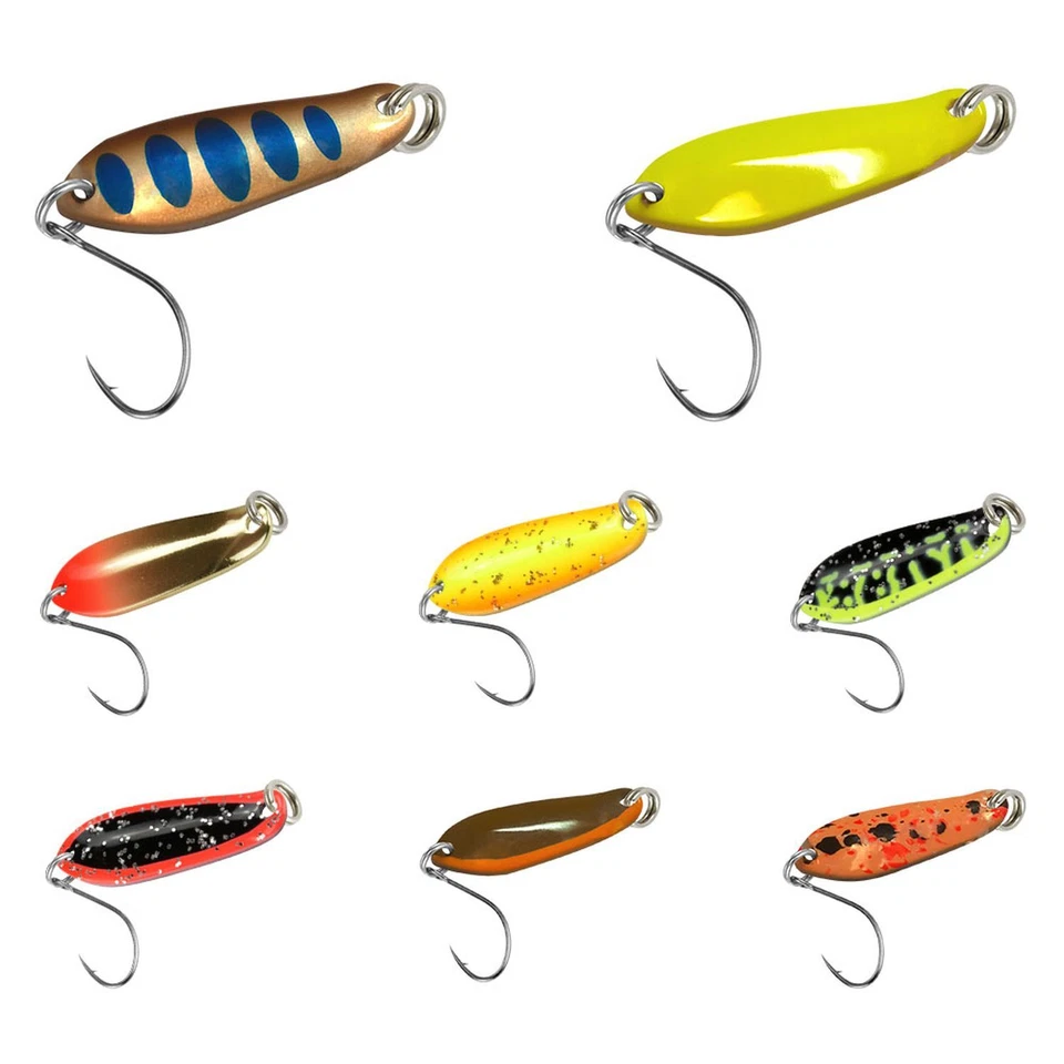 Forellen Blinker 1,6 g Trout Spoon Boogie Kunstköder Forellensee Forellenblinker - Bild 1 von 1