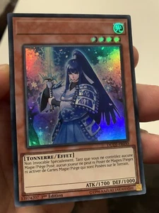 Yugioh  Denko Sekka Dude-en030 Ultra Rare French misprint hot! - Picture 1 of 5