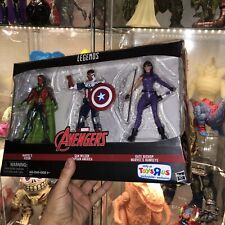 Marvel Legends Vision Sam Wilson Captain America & Kate Bishop Hawkeye 3 Pack