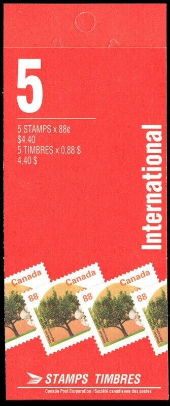 Canada - Booklet BK168Ba - Glued Flap - APC - Scott 1373 - Image 1 of 1