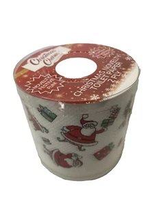 Novelty Christmas Toilet Paper 2ply perfect stocking filler - Picture 1 of 4