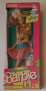 Barbie Vintage 1987 California Dream Barbie Beach Boys Record Mattel 4439 NUOVO - Foto 1 di 7