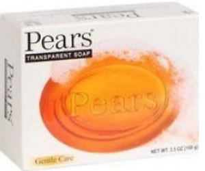 Pears Transparent Glycerin Bar Soap 3.53 Oz Each ORANGE COLOR Pack of 1