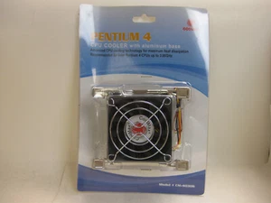 Vintage CoolMax Socket 478 CPU Cooler Fan - CPU Cooler with Heatsink & 3-Pin Fan - Picture 1 of 18