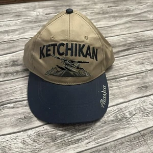 Ketchikan Alaska Embroidered Seaplane Outdoor Cap Hat Adjustable Strapback - Picture 1 of 10