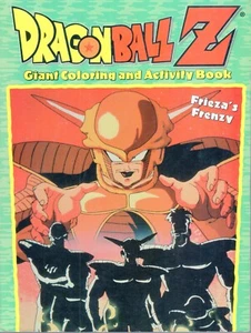 DRAGONBALL Z: Frieza’s Frenzy, Giant Coloring and Activity Book (2000) Very Good - Picture 1 of 2