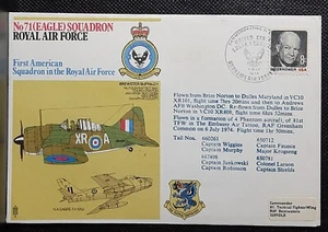 (USA-239) USA 1974 FDC No.71 (Eagle) Squadron RAF, First American Squadron - Picture 1 of 2
