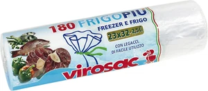 111981, Frigo Più - Sacchetti per Frigo E Freezer 23X32, Con Legacci, 180 Pezzi - Foto 1 di 12